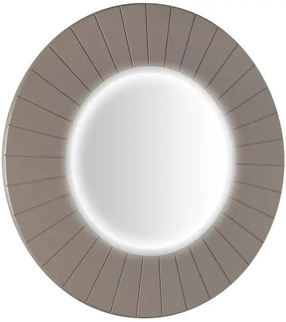 Sapho Lumiro - Огледало с осветление LED, диаметър 90 см, agila LR950-4343S