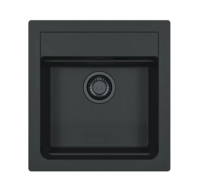 Levně Alveus Atrox - Granitový dřez 47x50 cm, deep black 1149200