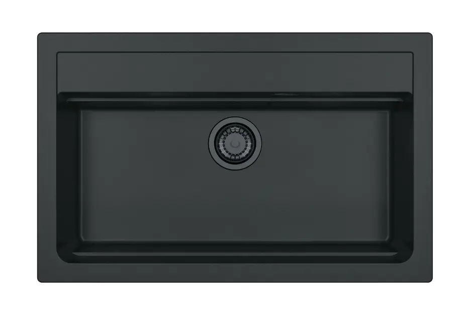 Levně Alveus Atrox - Granitový dřez 79x50 cm, deep black 1149214