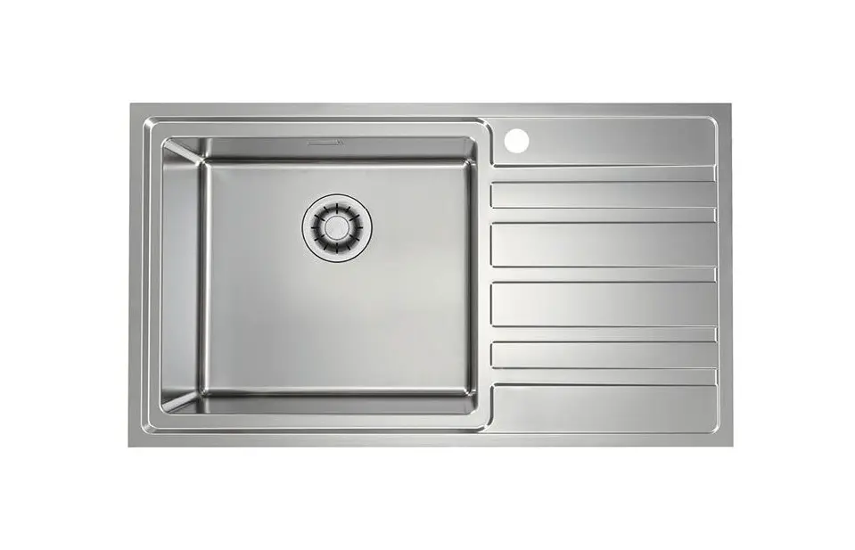 Alveus Rando - Evier 86x50 cm, Quick-Close, inox 1149528