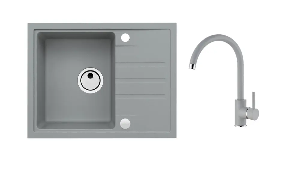 Alveus - Set drezu Intermezzo 30 a batérie Kati, concrete SETA25844