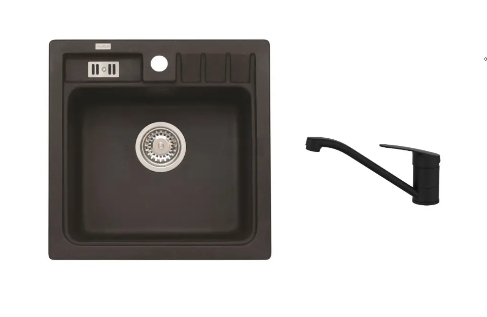 Alveus - Set drezu Niagara 20 a batéria Clara, carbon SETA25910