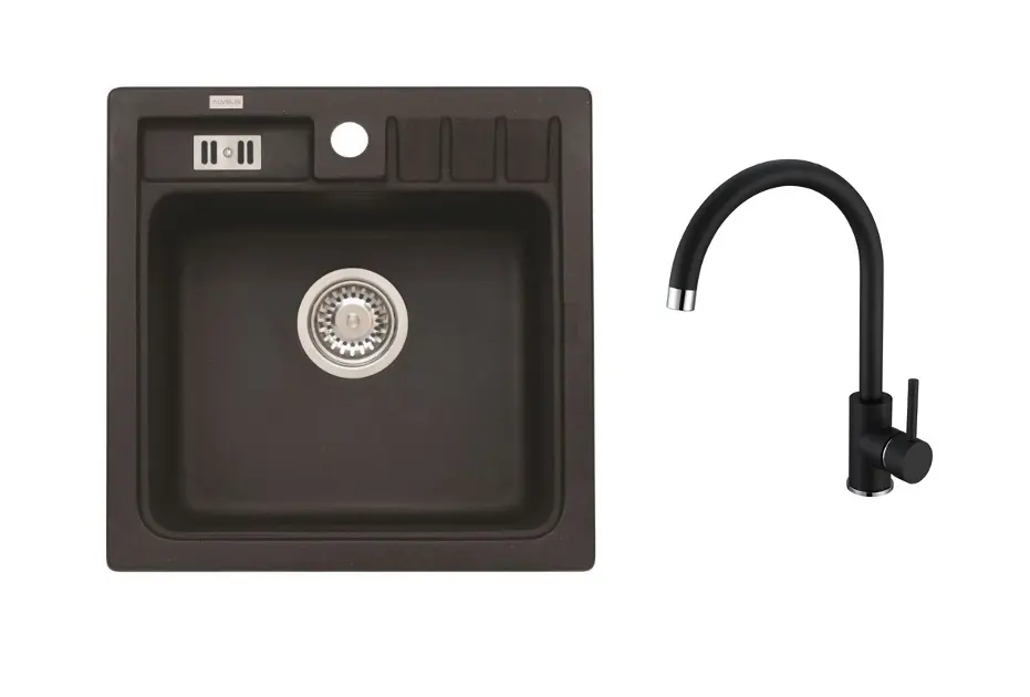 Alveus - Set drezu Niagara 20 a batéria Kati, carbon SETA25913