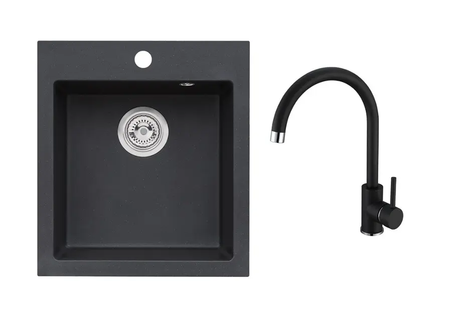 Alveus - Set drezu Cortina 20 a batérie Kati, carbon SETA25965