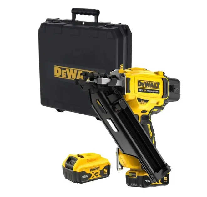 DeWALT - 18V AKU hřebíkovačka 50-90 mm, 2x aku 5,0 Ah XR, nabíječka DCN930P2IIJ1
