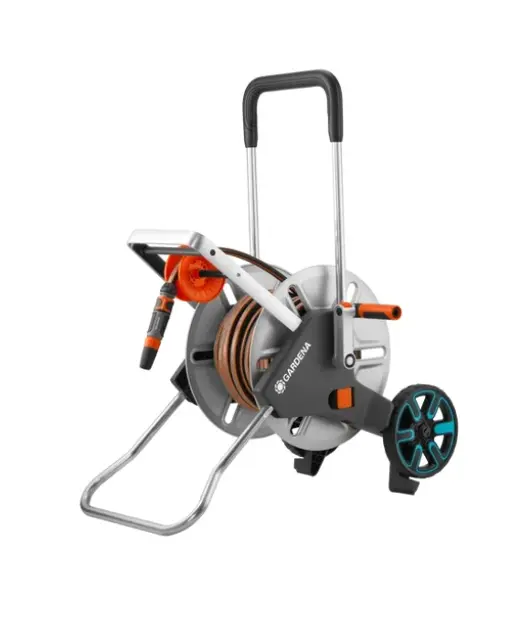 Gardena - Vozík na hadicu CleverRoll M Easy, kovový, s hadicou Flex a príslušenstvom, 25 m 18547-20IIJ1