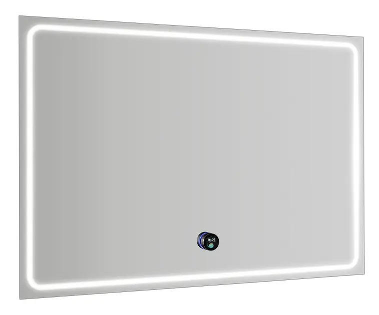 Sapho Gemini - Огледало с осветление и отопление, 100x70 см, сензор за докосване LED GM100K