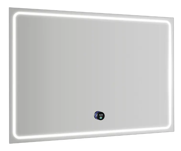 Sapho Gemini - Miroir avec éclairage LED et chauffage, 100x70 cm, capteur tactile GM100K