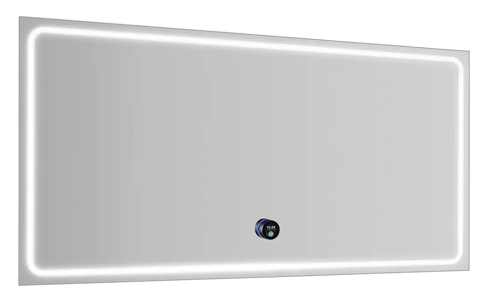 Sapho Gemini - Miroir avec éclairage LED et chauffage, 120x60 cm, capteur tactile GM120K