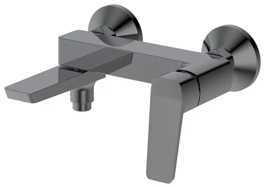 Aqualine Flery - Bateria wannowa, gun metal FY010GM