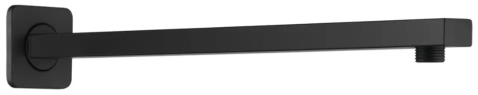 Aqualine - Ramię prysznicowe, 40 cm, czarny mat TQ043B