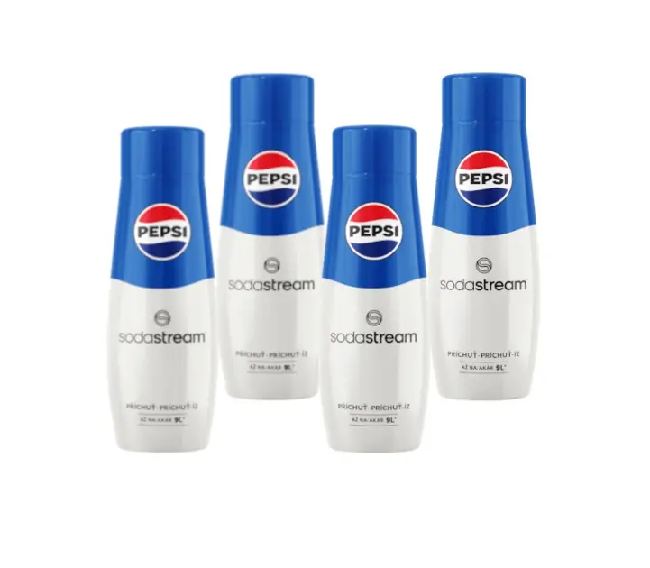 SodaStream - Sirup pre výrobník sódy, 440 ml, Pepsi, 4 ks 98038459