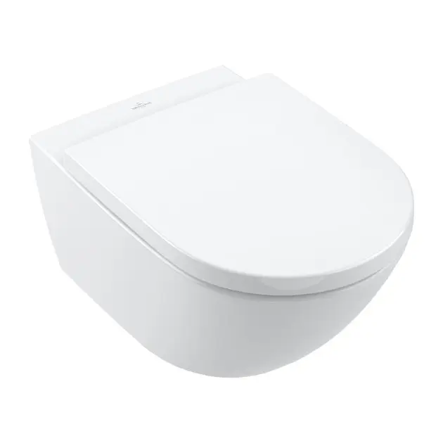 Villeroy & Boch - Závesné WC, TwistFlush, AntiBac, CeramicPlus, alpská biela 4670T0T2IIJ2