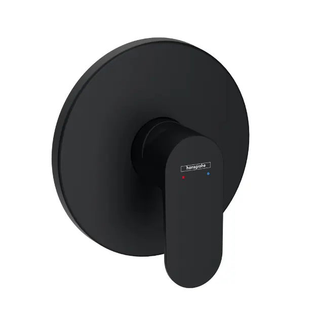 Levně Hansgrohe - Sprchová baterie pod omítku, matná černá 72667670ROZ1