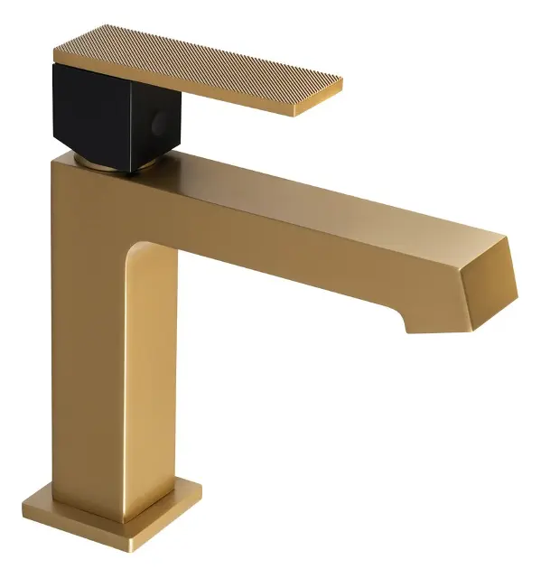 Sapho Soliter - Grifo para lavabo Krony, oro mate GJ002GB