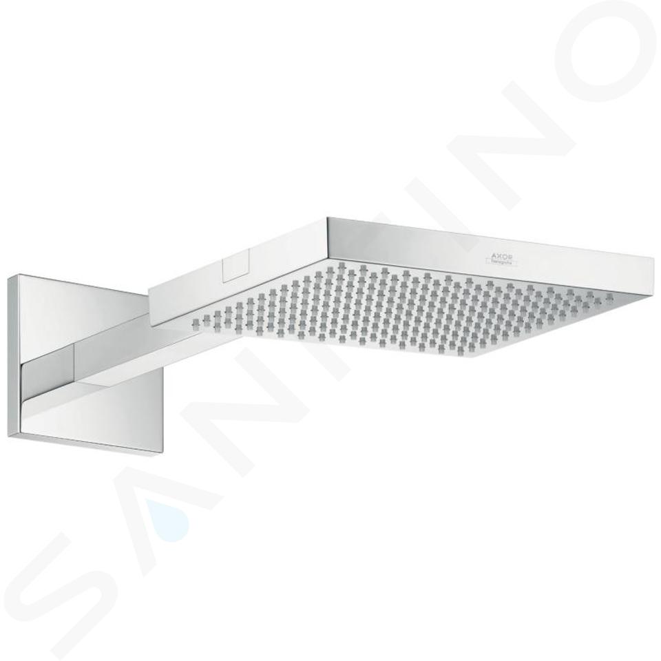 Axor ShowerCollection - Soffione doccia a pioggia 24 x 24 con braccio a parete, cromato 10925000