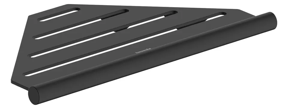 Hansgrohe AddStoris S - Kutna polica, mat crna 41761670