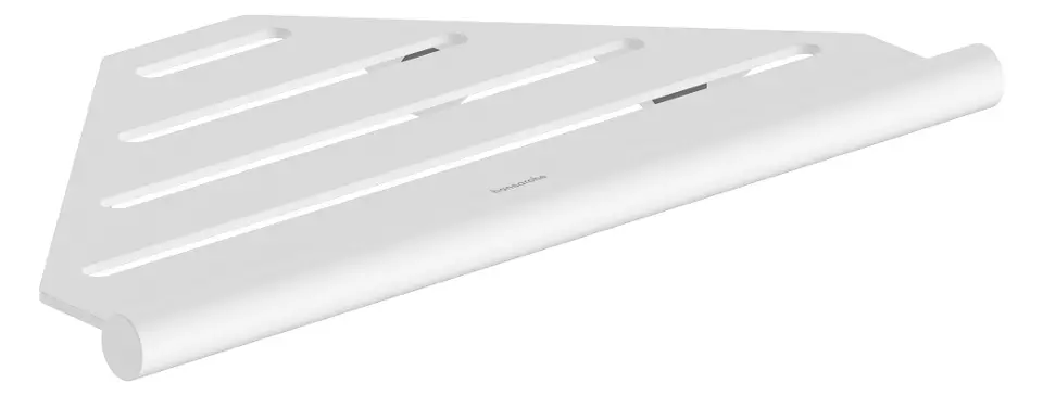 Hansgrohe AddStoris S - Kutna polica, mat bijela 41761700