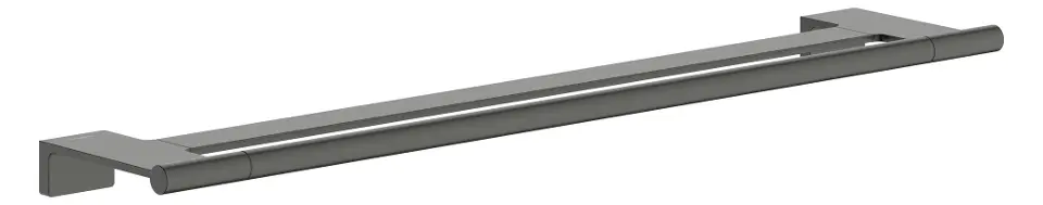 Hansgrohe AddStoris S - Držač ručnika, dužina 66 cm, brušeni crni krom 41763340