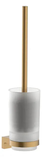 Hansgrohe AddStoris S - WC štětka nástěnná s držákem, kartáčovaný bronz 41782140