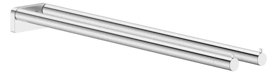 Hansgrohe AddStoris S - Dupli držač ručnika, dužina 44 cm, krom 41787000