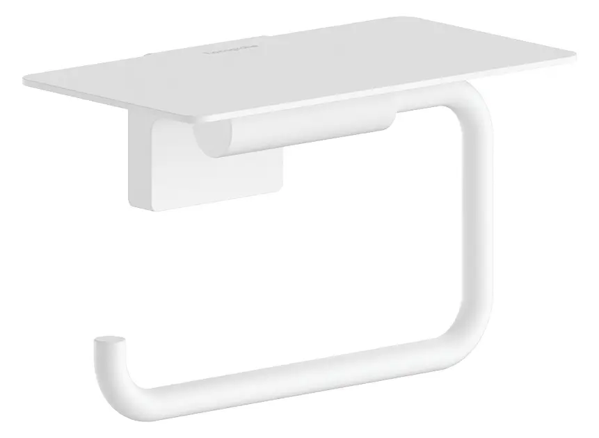 Hansgrohe AddStoris S - Držač toaletnog papira s policom, mat bijela 41789700