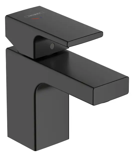 Levně Hansgrohe Vernis Shape - Umyvadlová baterie s výpustí Push-Open, CoolStart, matná černá 71532670