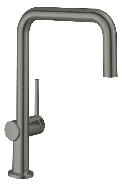 Levně Hansgrohe Talis M54 - Dřezová baterie, kartáčovaný černý chrom 72806340