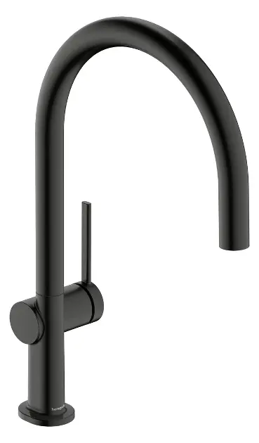 Levně Hansgrohe Talis M54 - Dřezová baterie, kartáčovaný černý chrom 72843340