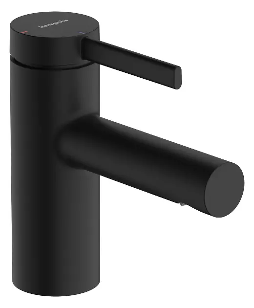 Levně Hansgrohe Zesis S - Umyvadlová baterie s výpustí Push-Open, CoolStart, matná černá 74715670