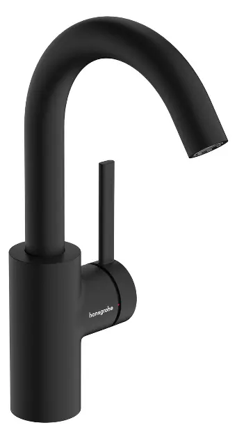 Levně Hansgrohe Zesis S - Umyvadlová baterie s výpustí Push-Open, CoolStart, matná černá 74742670