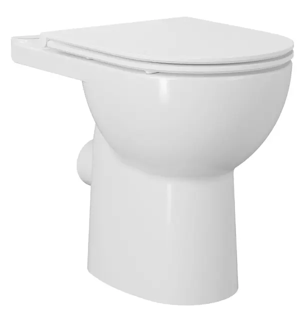 Levně Sapho - WC kombi mísa Sanivex, Rimless, vario odpad, bílá PC108-111