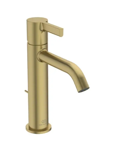 Ideal Standard Joy - Baterie de lavoar cu evacuare, auriu periat BE278A2