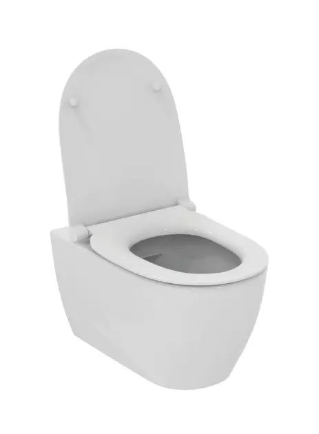Levně Ideal Standard i.Life O - Závěsné WC se sedátkem SoftClose, HydroTwist, bílá T572601