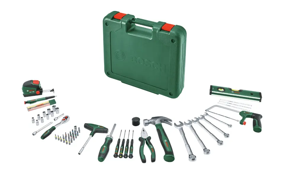 Bosch - Комплект ръчни инструменти от 63 части 1600A039HY
