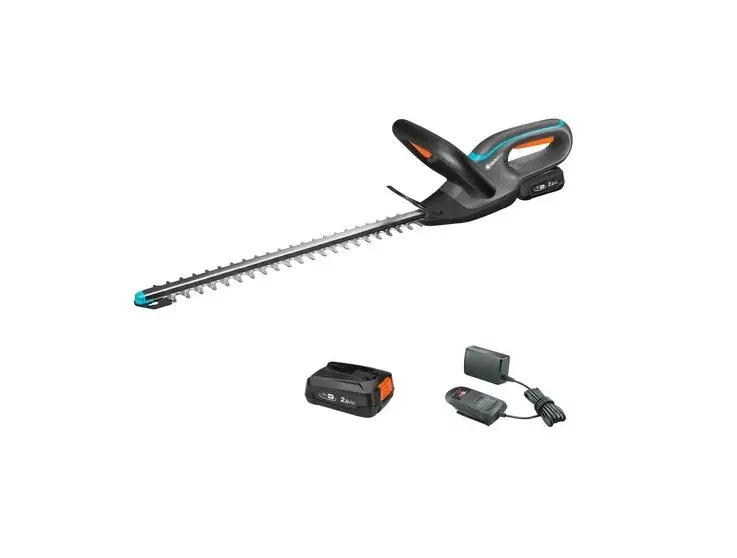 Gardena - 18V Akku-Heckenschere EasyCut 45/18V P4A, 45 cm, 1x Akku Li-Ion 2,0 Ah, Ladegerät 14734-20