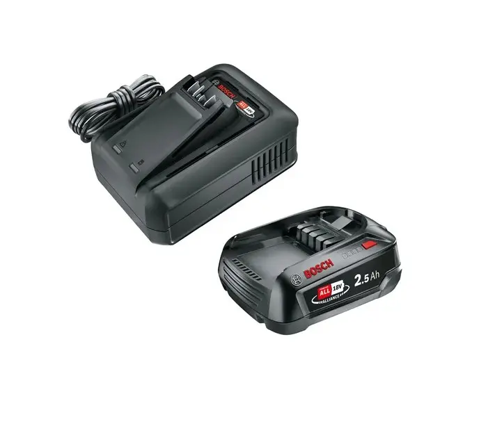 Gardena - 4,4A töltő AL 18V-44 P4A és 1x akkumulátor PBA 18V Li-Ion 2,5 Ah SoC készlet 14913-20