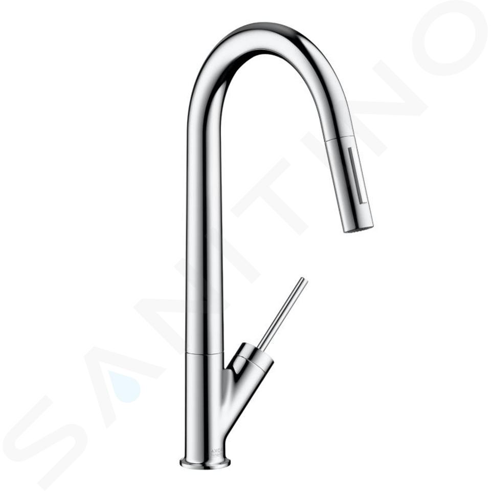 Axor Starck - Miscelatore monocomando da lavello, cromato 10821000