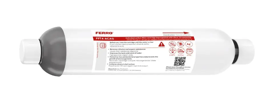 Novaservis Ferro Filtrata - Actief koolstoffilter FFT4-ACAG