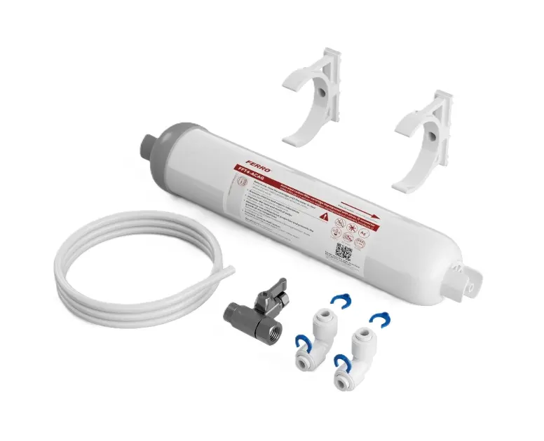 Novaservis Ferro Filtrata - Filtr s aktivním uhlím a příslušenstvím FFT4-ACAG-SET