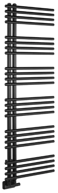 E-shop Sapho Nympha - Vykurovacie teleso 50x152 cm, matná čierna LLN152B