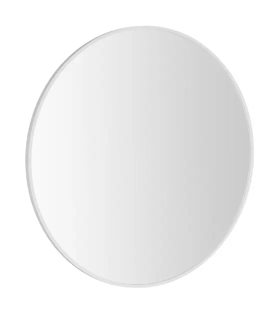 Sapho Notion - Slim tükör keretben, átmérője 60 cm, matt fehér NT600W