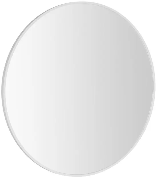 Sapho Notion - Slim tükör keretben, átmérője 80 cm, matt fehér NT800W
