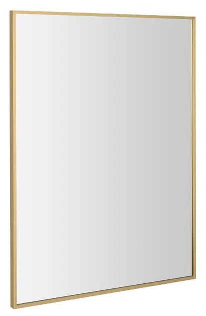 Sapho Notion - Огледало Slim в рамка 60x80 см, матово злато NT860G