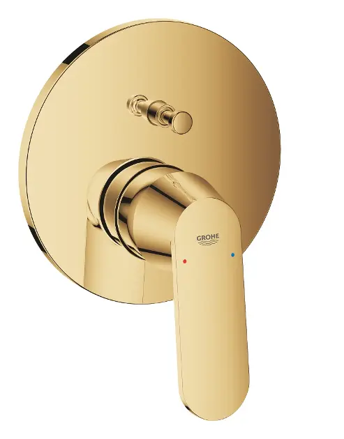Levně Grohe Eurosmart Cosmopolitan - Baterie pod omítku pro 2 spotřebiče, Cool Sunrise 24045GL0