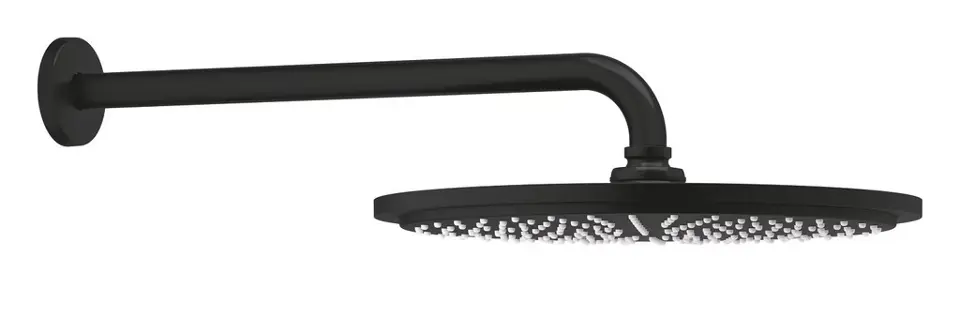 Levně Grohe Rainshower Cosmopolitan - Hlavová sprcha, průměr 31 cm, phantom black 26066KF0