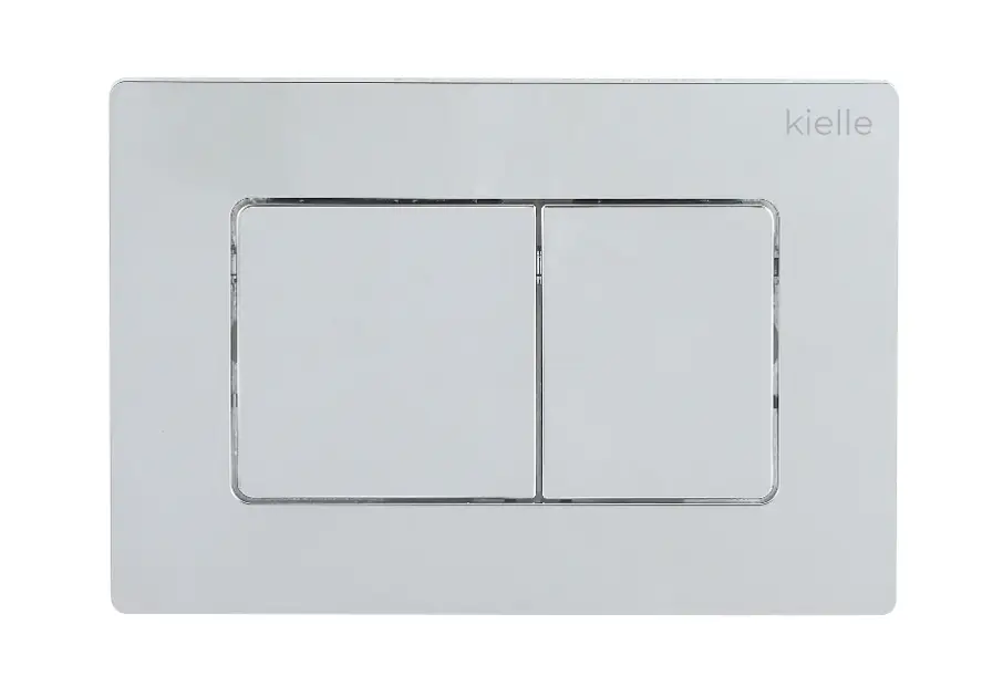 kielle Gemini New III - Ovládací tlačítko splachování, lesklý chrom 70229000