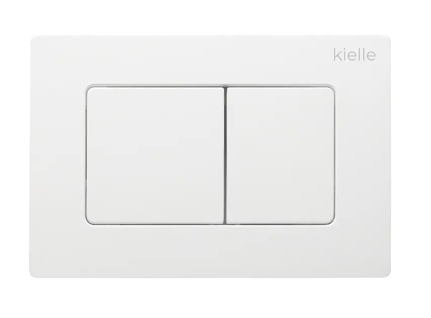 kielle Gemini New III - Ovládací tlačítko splachování, lesklá bílá 70229020