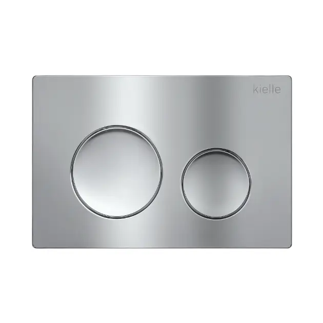 Levně kielle Gemini New I - Ovládací tlačítko splachování, lesklý chrom 70231000
