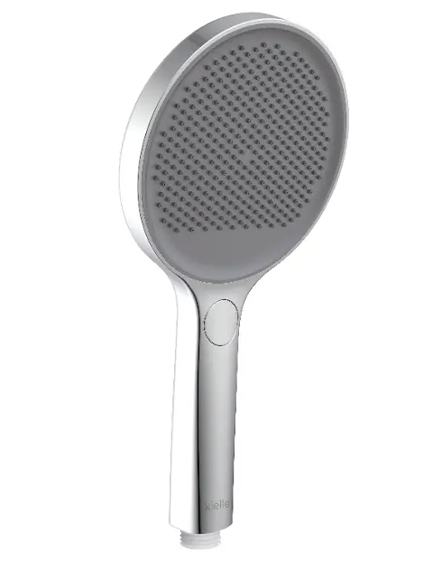 kielle Nefia - Sprchová hlavica 130, 3 prúdy, EcoSpare, chróm/sivá 20427010E